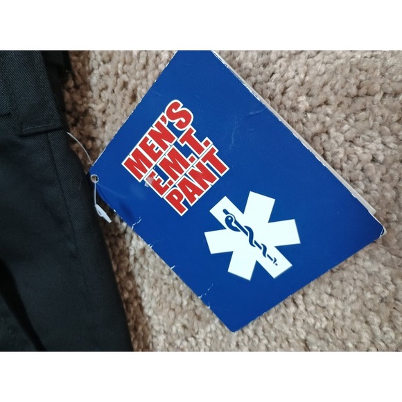 Rothco Mens EMT Pants Black XL Extra Large Long - Picture 3 of 6